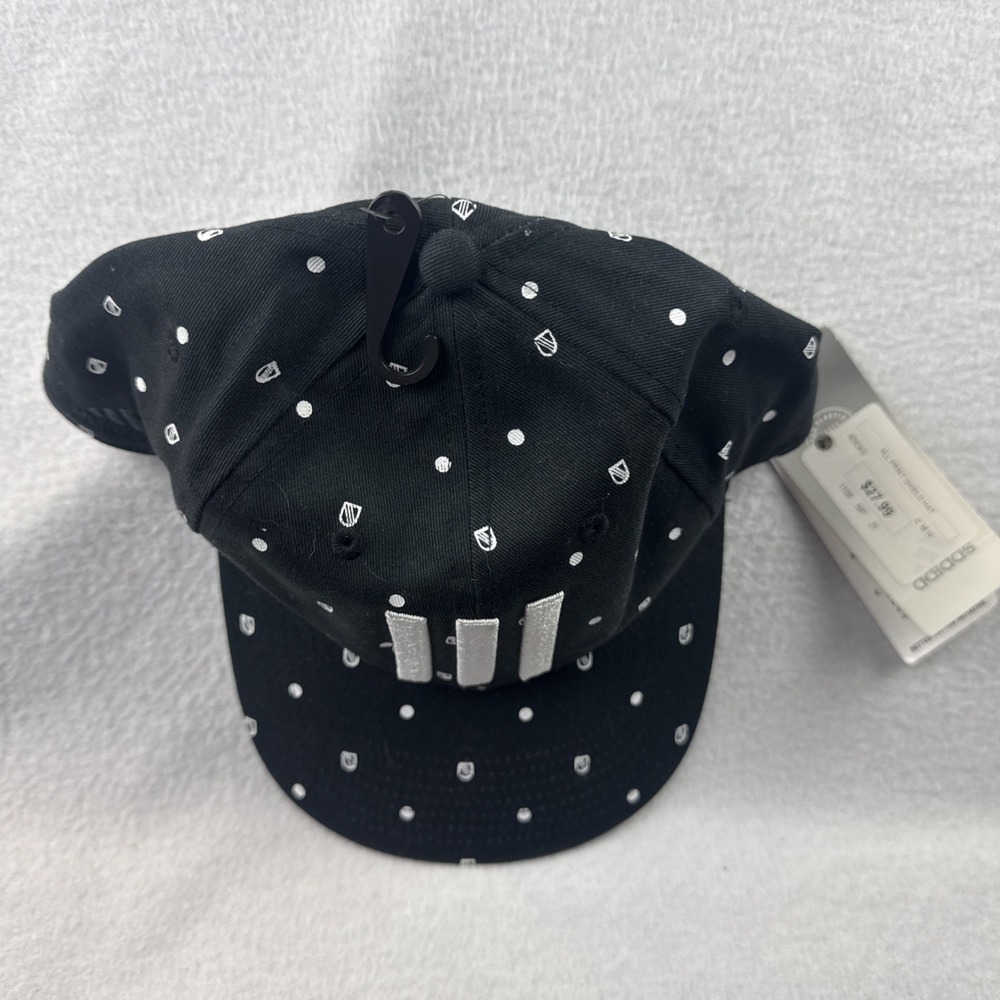adidas Men's Golf Hat Standard Allover Print Shield Baseball Cap OSFM